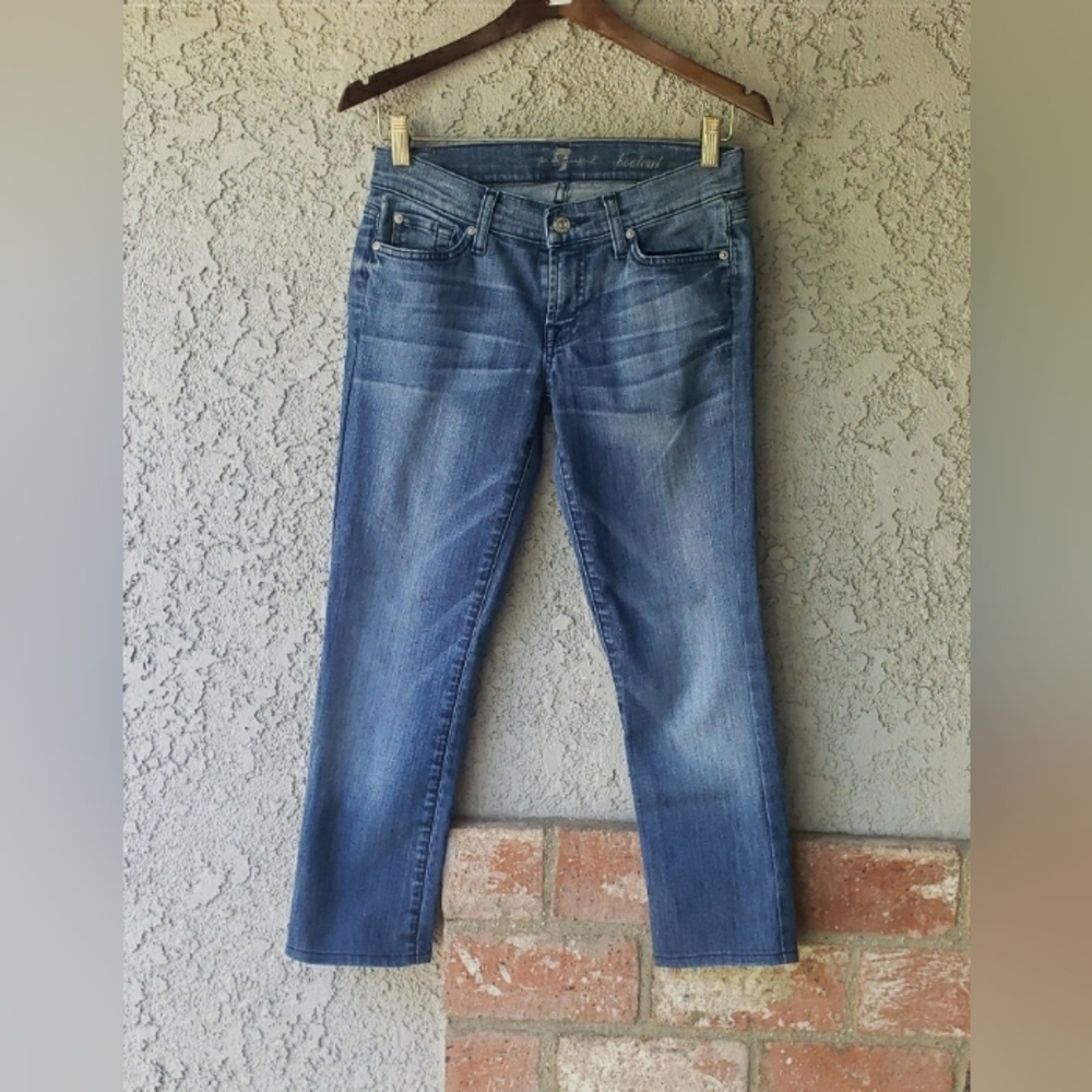 7 for all mankind Bootcut Cropped Denim Jeans 26 / 4